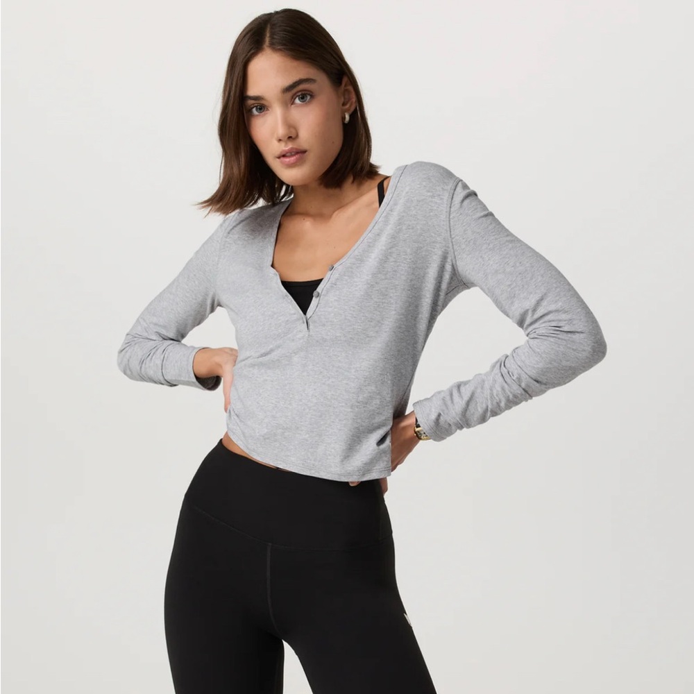 Vuori Long Sleeve Tuvalu Henley